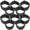 10pcs black elastic memorial arm bands for funeral mourning 11