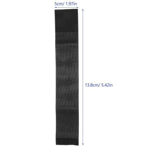 10pcs black elastic memorial arm bands for funeral mourning 2