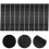 10pcs black elastic memorial arm bands for funeral mourning 7
