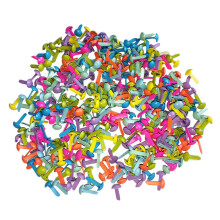 100 unid. mini cores pastel 5,5 x 11 mm para scrapbooking