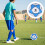 bola de futebol e para exterior e treino 9