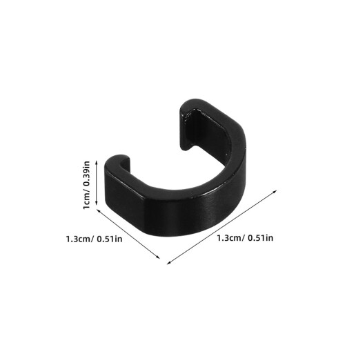 30 braçadeiras alumínio c-clips para bike estrada e 1