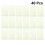 40 folhas papel xuan caligrafia chinesa com pincel e 4