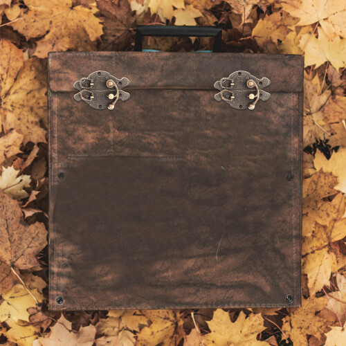 2 fivelas para , fechos para estojo de (bronze) 1