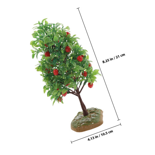 2 Pcs Árvore De Simulada Decoração Paisagismo 1