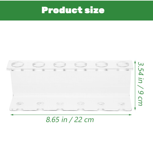 Suporte De Acrílico Transparente Para De Ensaio Hidropônico 1