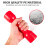 4 halteres plásticos ergonômicos para crianças, ideal infância 9