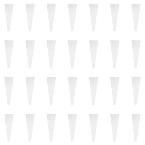 100 unidades - sacos transparentes para embalagem de e buquês