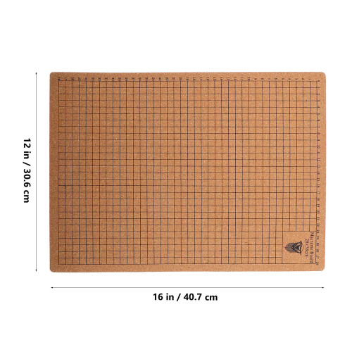 de cortiça com impressão quadriculada, kit diy para artesanato 2