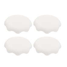 4 Pcs Tampa Silicone para Cerâmica Reutilizável Decoração Festa