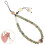 pingente para com bodhi de jade e corrente chinês 11