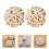 25 unidades bolas de rattan natural para 10