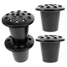 4 unidades, suporte com 16 furos para vaso de flores memória