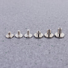 30 Unidades Parafusos Cabeça 5 Mm 6,5 Mm 8 Mm Prateado