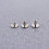 30 Unidades Parafusos Cabeça 5 Mm 6,5 Mm 8 Mm Prateado 8