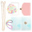 conjunto de materiais para bolsa , kit diy com acessórios 8