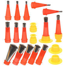 conjunto de vedação silicone com aço inoxidável universal
