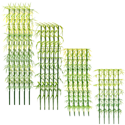 320 unid. árvores de artificial plástico para decoração 1