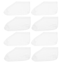 4 pares de meias de algodão com elastano para cuidados nos pés