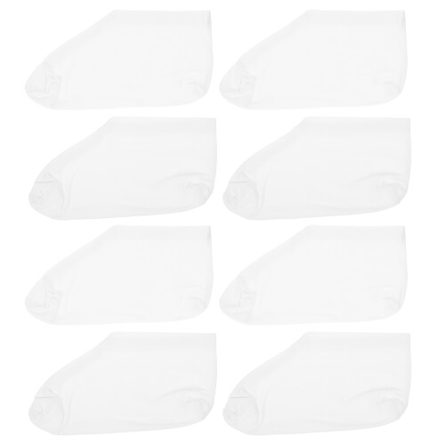 4 pares de meias de algodão com elastano para cuidados nos pés