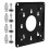 conjunto suporte mini pc monitor com fixação 8
