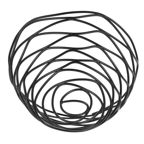 Cesta Para Lanches Escavada De Metal Para Batatas Fritas E