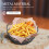 Cesta Para Lanches Escavada De Metal Para Batatas Fritas E 10