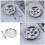 Conjunto Talheres Servir Cozinha Escargot Clipe 8