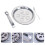 Conjunto Talheres Servir Cozinha Escargot Clipe 4