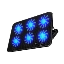 laptop ventilatiekoelplaat met 6 ventilatoren voor gaming laptop