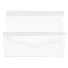 organizador acrílico transparente para , envelopes e papéis