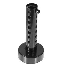 tubo de escape preto 60 mm para motocicleta com silencioso removível
