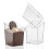 conjunto de taças para com colher, ideal para mousse e 3