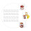 conjunto de taças para com colher, ideal para mousse e 8
