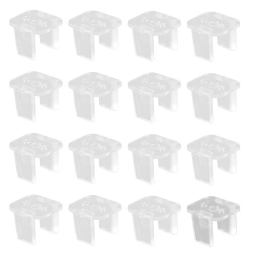 100 clipes plástico para lâmpada neon, fixação 1