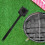 escova churrasco longo, resistente ao calor, substituível 5