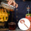 coqueteleira aço inoxidável com para bar e coquetéis 10