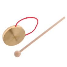 ein satz chinesische handgong kupfer gong musikspielzeug für fest