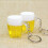 6-teiliges set mini bierkrug schlüsselanhänger 6