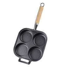 1St Nichthaftende Eierbratpfanne Mit Geteiltem Eierkoch Für Hamburger