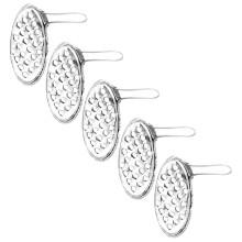 5 Gelfee-Abstreifer Käsehobel Mehrzweck-Obstabstreifer (Silber)