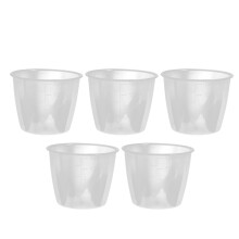 5-teiliges kunststoff messbecher-set mit für reis, , milch