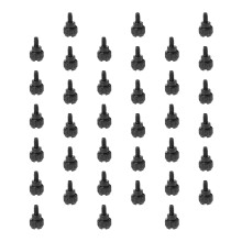 100Stück -Schraube Gehäuse-Knurlik Computer-Zubehör