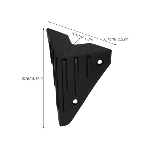 8 kunststoff lautsprecher-eckenschoner für 2