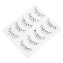 5 Paar Dekorative Kunstwimpern Natürliche Chic Make-Up Zubehör