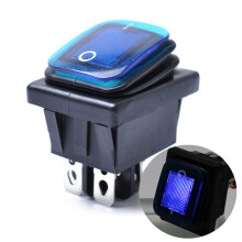 rocker-taster ein- 4- 12 v dc led-latching