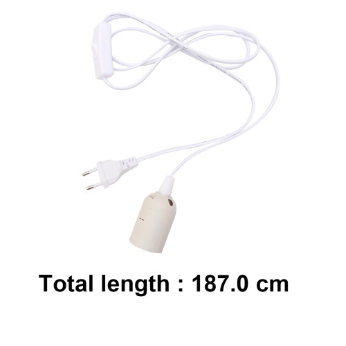 E27 Lampensockel Deckenleuchte Anhänger Schalter 1