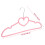 10St Klamottenbügel Aus Langlebigem ABS Mit Herz- (Pink) 2