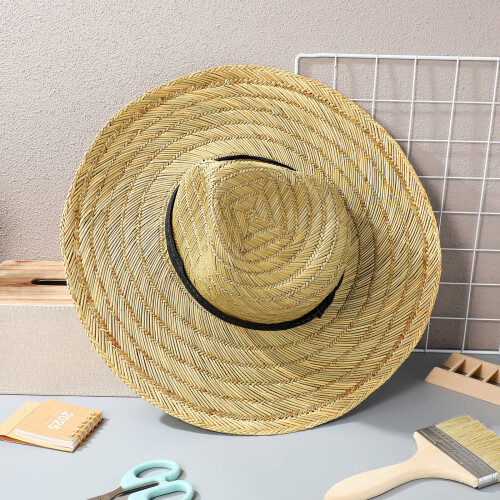 Sonnenblende Hut Sommer Strand Männer Sun Caps Stroh 2