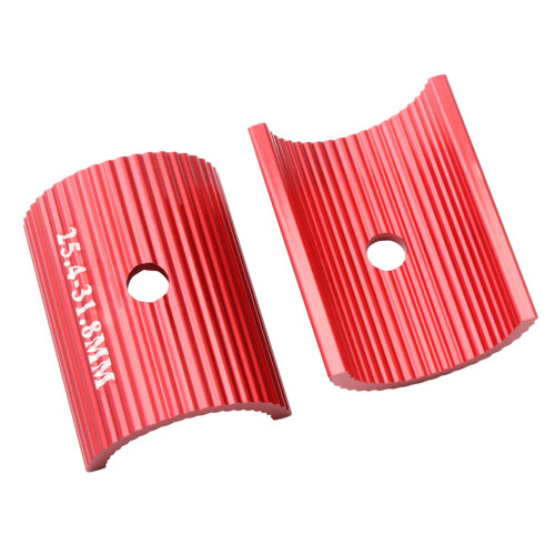 2Pièces Plaques Conversion Guidon Alliage Aluminium